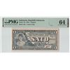 Image 1 : Indonesia 1 Rupiah 1945 Pick 17b PMG Choice Uncirculated 64