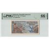 Image 1 : Indonesia 2½ Rupiah 1961 Pick 79 PMG Gem Uncirculated 66 EPQ