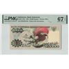 Image 1 : Indonesia 20000 Rupiah 1992 Pick 132a PMG Superb Gem Uncirculated 67 EPQ