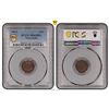Image 1 : Netherlands ½ Cent 1873 PCGS MS63BN