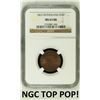 Image 1 : Netherlands 1 Cent 1823 NGC MS63RB TOP POP