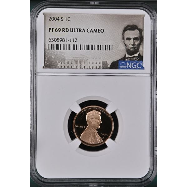 United States 1 Cent 2004 S NGC PF69RD Ultra Cameo