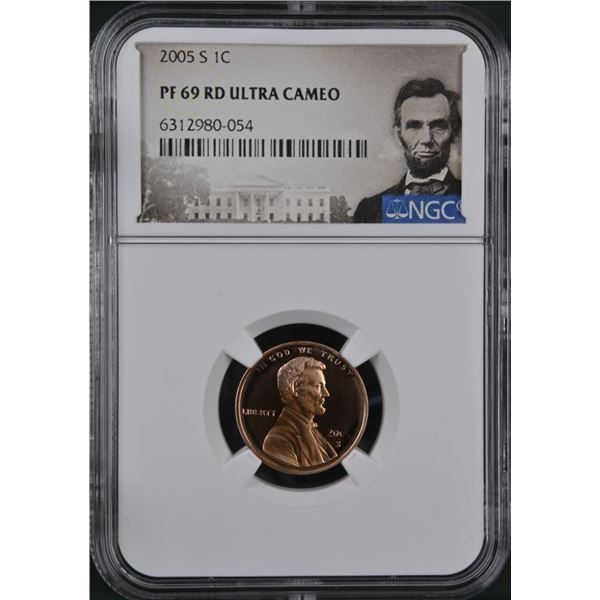 United States 1 Cent 2005 S NGC PF69RD Ultra Cameo