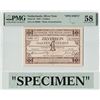 Image 1 : Netherlands 1 Gulden 1916 Specimen Pick 8s PMG Choice About UNC 58