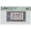 Image 1 : Netherlands 2½ Gulden 1938 Silver Note Pick 62 PMG Choice Uncirculated 63 EPQ