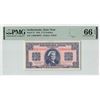 Image 1 : Netherlands 2½ Gulden 1945 State Note Pick 71 PMG Gem UNC 66 EPQ