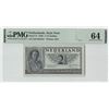 Image 1 : Netherlands 2½ Gulden 1949 State Note Pick 73 PMG Choice Uncirculated 64