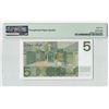 Image 2 : Netherlands 5 Gulden 1966 Vondel X-Type Pick 90b PMG Gem Uncirculated 65 EPQ