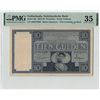 Image 1 : Netherlands 10 Gulden 1929 Zeeland Girl Pick 43b PMG Choice Very Fine 35