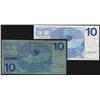 Image 2 : Netherlands 10 Gulden 1968 Frans Hals Pick 91 Unusaul Paper (2 notes included)