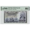 Image 1 : Netherlands 20 Gulden 1941 Queen Emma Pick 54 PMG Gem Uncirculated 66 EPQ