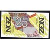 Image 1 : Netherlands 25 Gulden 1989 UNC Roodborstje Robin Test Note NGZ Testnote
