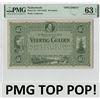 Image 1 : Netherlands 40 Gulden 1968 Specimen Prins Maurits Pick 37s PMG Choice UNC 63 EPQ TOP POP