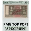 Image 1 : Netherlands 100 Gulden 1968 Specimen JEZ Pick 51s PMG Gem Uncirculated 65 EPQ TOP POP