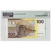 Image 2 : Netherlands 100 Gulden 1977 Snipe Bird Pick 97 PMG Gem UNC 66 EPQ