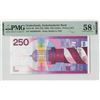 Image 1 : Netherlands 250 Gulden 1985 Lighthouse Pick 98 PMG Choice About UNC 58 EPQ