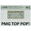 Image 1 : Netherlands 5 Gulden 1945 Ministerie van Oorlog Ministry of War Pick M2 PMG Gem UNC 66 EPQ TOP POP
