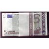 Image 1 : European Union 100x 5 Euro 2002 Germany Trichet Original Sealed Bank Bundle Pick 8x