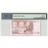 Image 2 : European Union 10 Euro 2002 Cutting Error Greece N002E3 Duisenberg Pick 2y PMG Uncirculated 62 EPQ