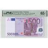 Image 1 : European Union 500 Euro 2002 Germany R002F3 Duisenberg Pick 7x PMG Gem Uncirculated 65 EPQ