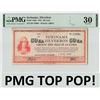 Image 1 : Suriname ½ Gulden 1941 ABNC 01.07.1941 Pick 104b PMG Very Fine 30 TOP POP