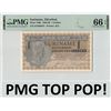 Image 1 : Suriname 1 Gulden 1960 JEZ Pick 108b PMG Gem Uncirculated 66 EPQ TOP POP