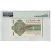 Image 2 : Suriname 1 Gulden 1961 Specimen Pick 116as PMG Choice Very Fine 35