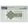 Image 2 : Suriname 1 Gulden 1979 State Note Pick 116e PMG Superb Gem UNC 67 EPQ