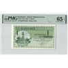Image 1 : Suriname 1 Gulden 1982 State Note Pick 116f PMG Gem Uncirculated 65 EPQ