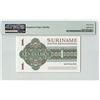 Image 2 : Suriname 1 Gulden 1986 State Note Pick 116i PMG Superb Gem UNC 67 EPQ