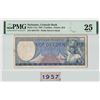 Image 1 : Suriname 5 Gulden 1957 JEZ Pick 111a PMG Very Fine 25