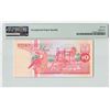 Image 2 : Suriname 10 Gulden 1998 TDLR Pick 137b PMG Gem Uncirculated 66 EPQ