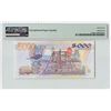 Image 2 : Suriname 5000 Gulden 1999 TDLR Pick 143b PMG Superb Gem UNC 67 EPQ