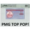 Image 1 : Suriname 2½ Dollar 2004 JEZ Pick 156 PMG Superb Gem UNC 68 EPQ TOP POP