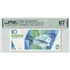 Image 1 : Aruba 10 Florin 1993 Pick 11 PMG Superb Gem Uncirculated 67 EPQ