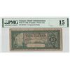 Image 1 : Curacao 10 Gulden 1930 Pick 16 PMG Choice Fine 15