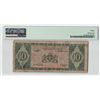 Image 2 : Curacao 10 Gulden 1930 Pick 16 PMG Choice Fine 15