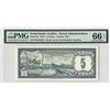 Image 1 : Netherlands Antilles 5 Gulden 1972 Pick 8b PMG Gem Uncirculated 66 EPQ