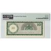 Image 2 : Netherlands Antilles 10 Gulden 1962 Error / Remainder (Without Serial Numbers) Pick 2r PMG Choice Un
