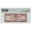 Image 2 : Netherlands Antilles 100 Gulden 1972 Specimen Pick 12bs PMG Gem UNC 65 EPQ TOP POP
