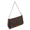 Image 2 : Louis Vuitton Brown Monogram Canvas Leather Favorite MM Bag