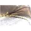 Image 8 : Chanel Black Suede Leather CC Wallet on Chain