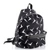 Image 1 : Saint Laurent Black Printed Canvas City Backpack