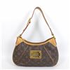 Image 1 : Louis Vuitton Brown Monogram Canvas Leather Thames PM Hobo Bag