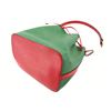 Image 2 : Louis Vuitton Red Green Epi Leather Noe PM Bucket Bag