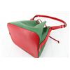 Image 3 : Louis Vuitton Red Green Epi Leather Noe PM Bucket Bag