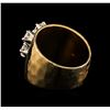 Image 3 : 14KT Yellow Gold 1.55 ctw Diamond Ring