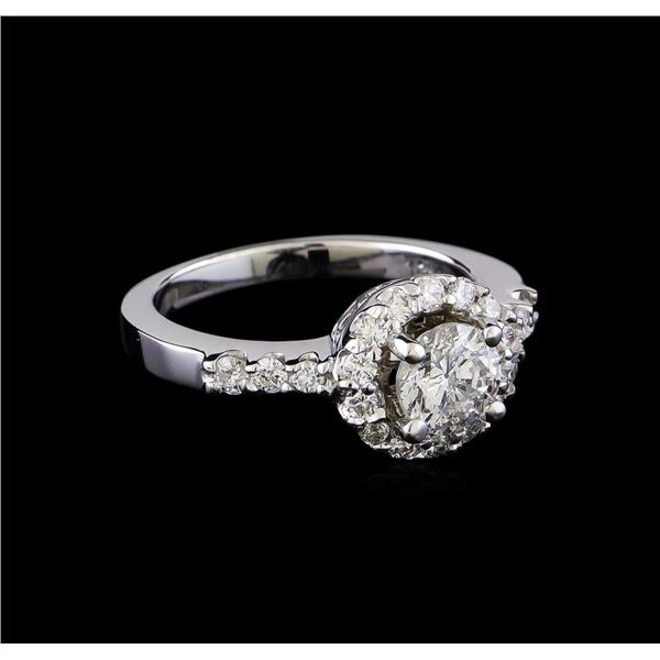 1.10 ctw Diamond Ring - 14KT White Gold