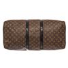 Image 4 : Louis Vuitton Brown Monogram Macassar Canvas Leather Waterproof Keepall Bandouli
