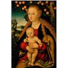 Lucas Cranach - The Virgin and Child Under an Apple Tree